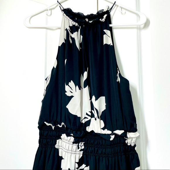 Joie 100% Silk Jerelle Floral Midi Dress size M - Picture 6 of 14